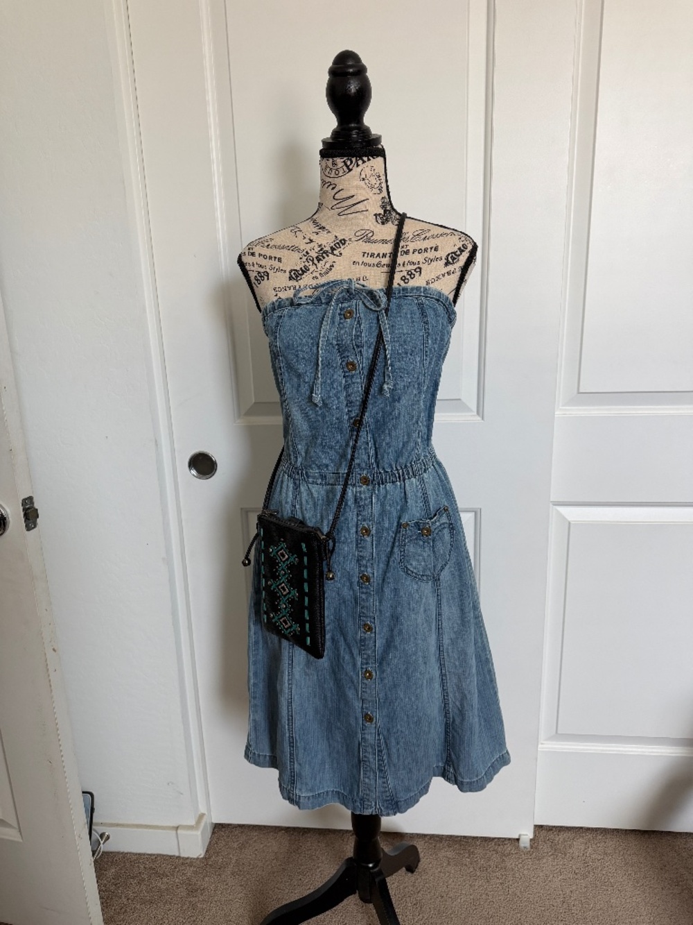 Levi's dress with Montana West Crossbody